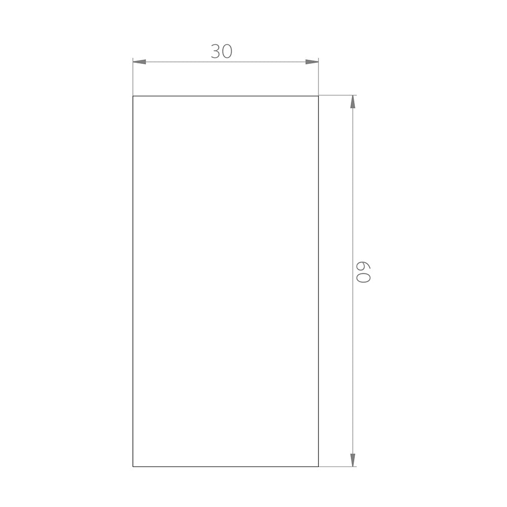 SALDO - 1B - AY3600M MONTES MATE Ceramica Muro Blanco 30x60 RT