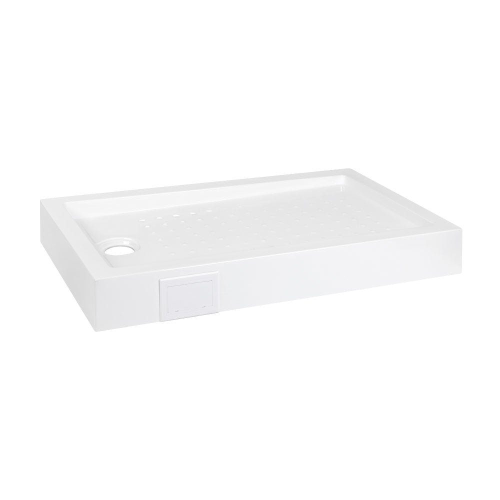 Pack Baño Oviedo | Mampara Corredera + Receptáculo | 160 cm ancho