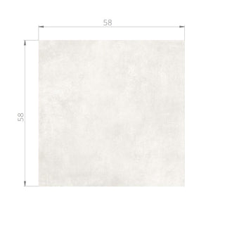 Porcelanato - Neutral Gris 58x58 Acetinado 58x58 Rectificado