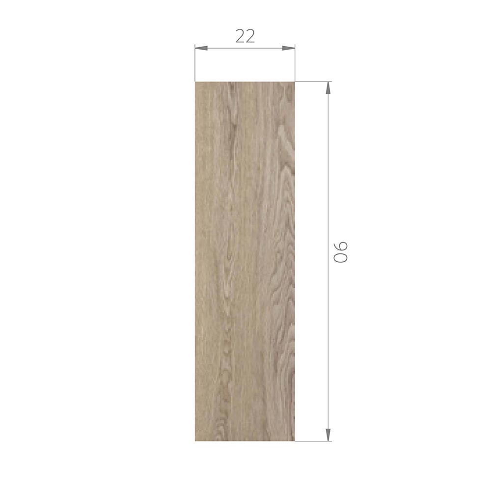 Porcelanato Piso/Muro - Asia Beige 22x90 cm Rectificado