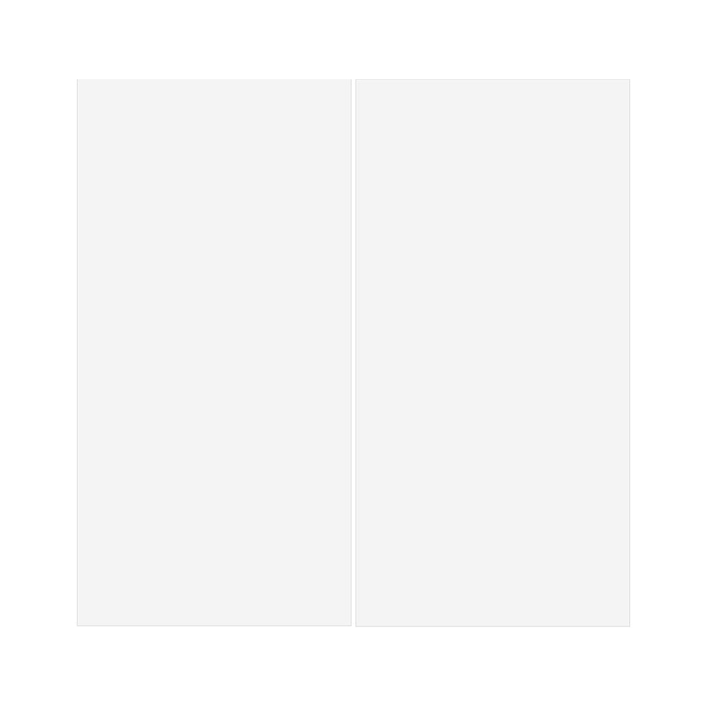 Cerámica Muro - Montes Mate Blanco 30x60 Rectificado