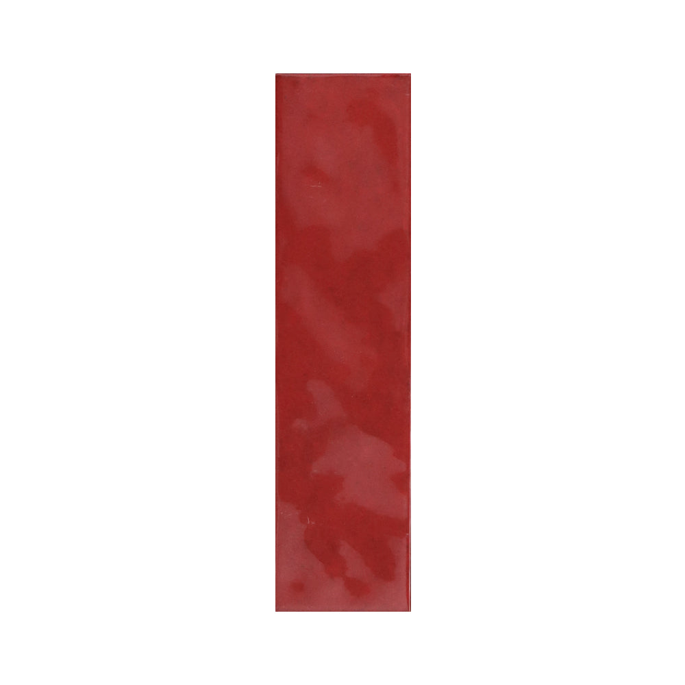 Cerámica  Muro - Brick Soho Wine Brillo  7,5 x 30