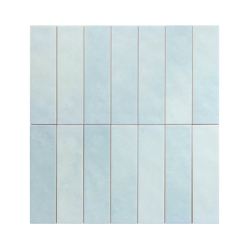 Cerámica  Muro - Brick Soho Sky Mate  7,5 x 30