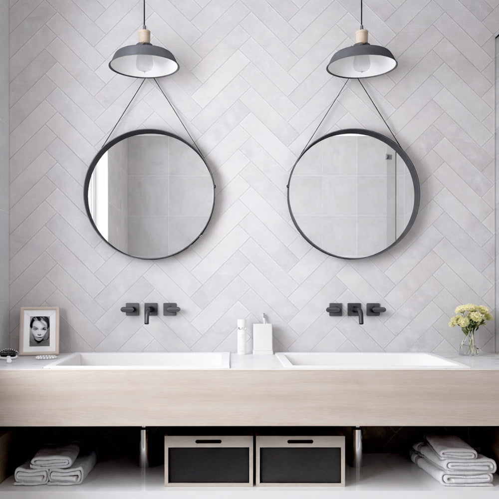 Cerámica  Muro - Soho Pearl Mate  7,5 x 30