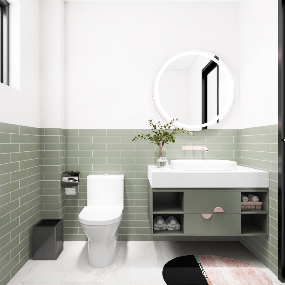 NOLITA OLIVA MATE Ceramica Muro 7.5x30