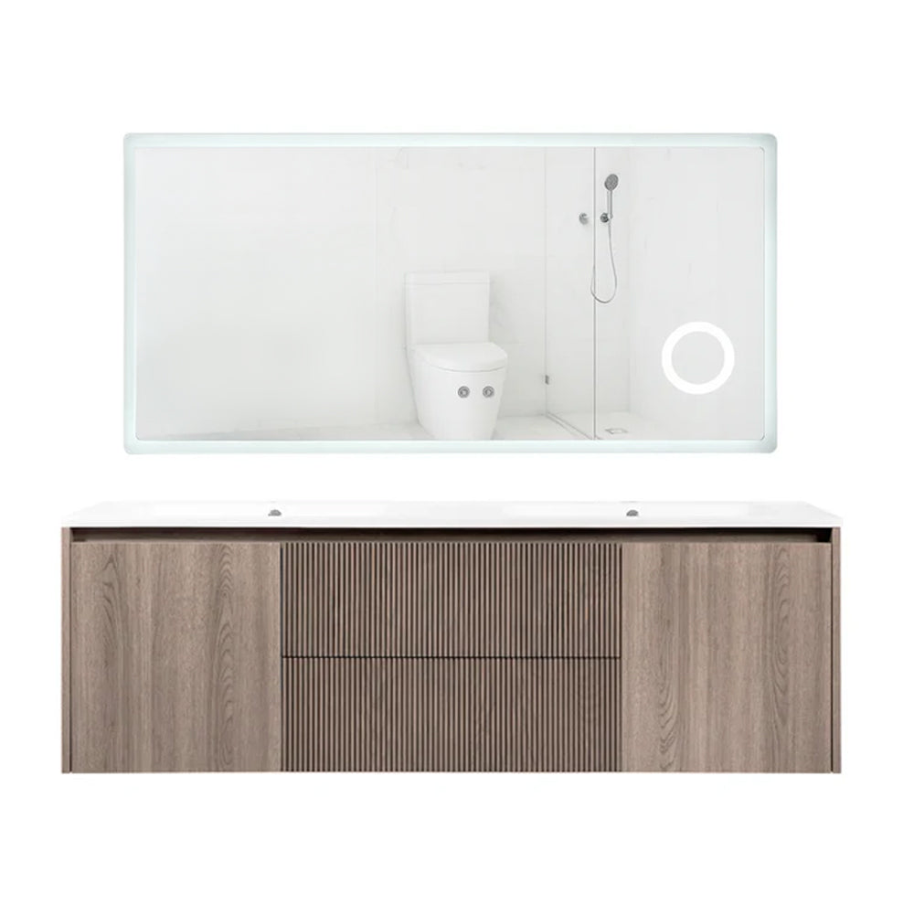 Pack Baño Salamanca | Mueble Vanitorio + Espejo Led