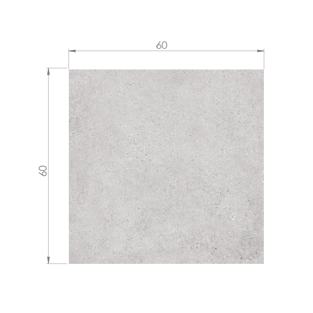 Gres - T-Stone Light Grey Gres Mate 60x60 Rectificado