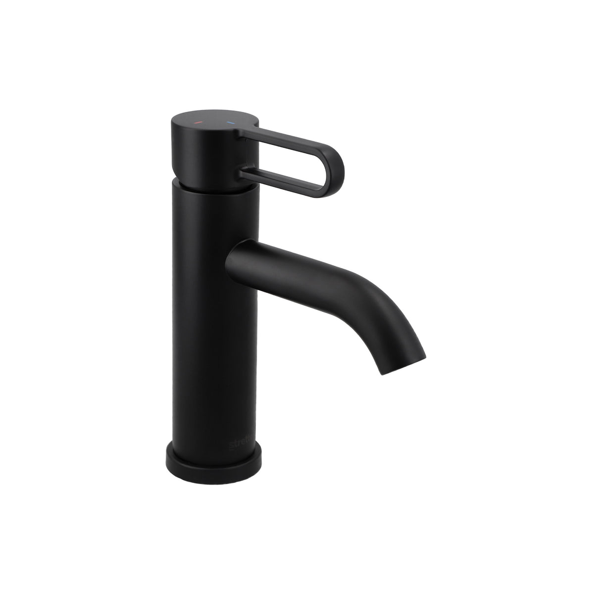 Monomando Lavamanos Rizzo Negro Mate