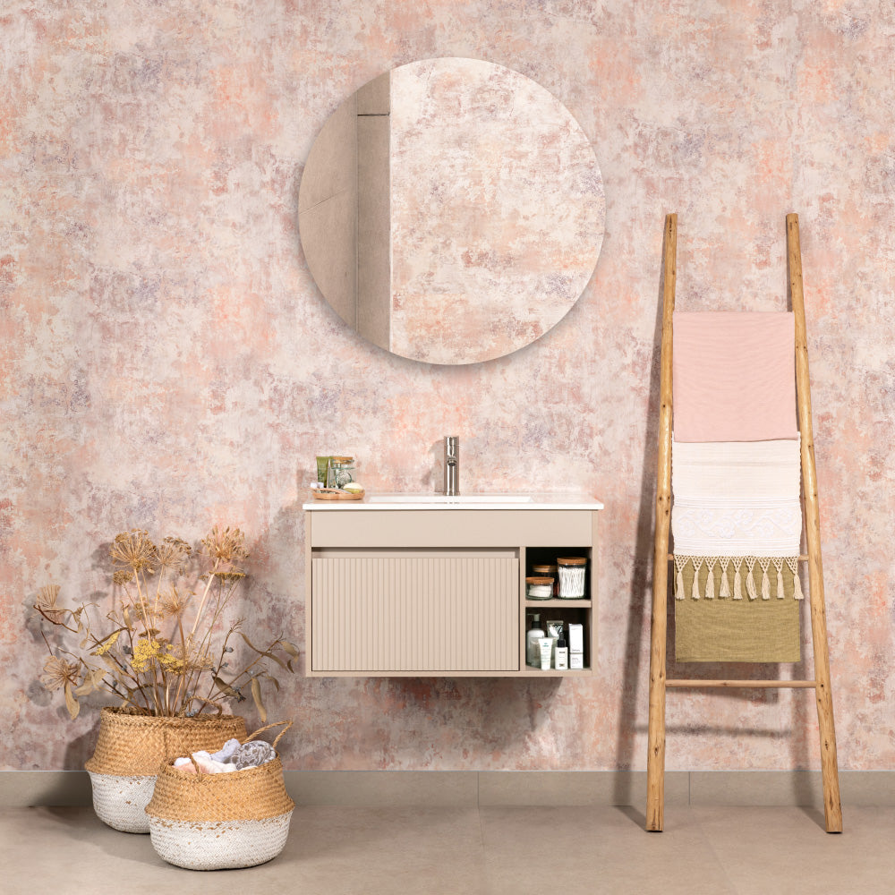 Mueble de Baño Completo Marsella Greige Texturado