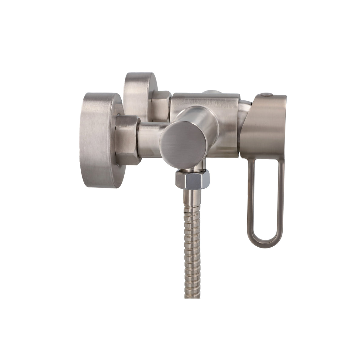 Monomando Ducha Rizzo Inox Satinado