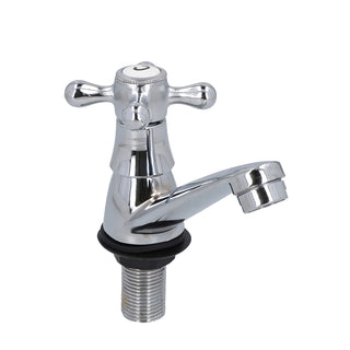 Llave Lavamanos Miami Cruz Cromo