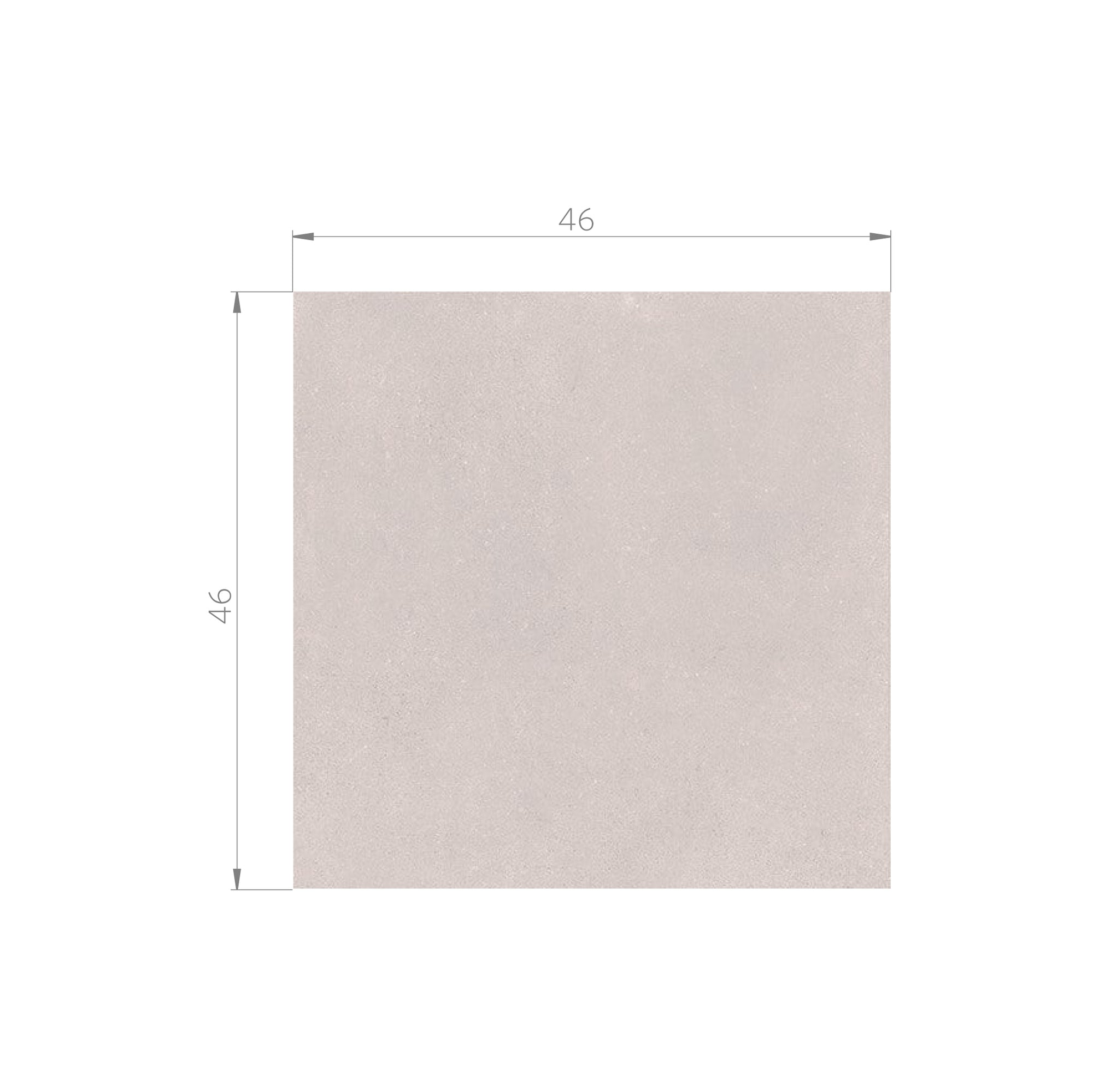 Cerámica Piso/Muro - Arcadia Marfil 60055 Mate 46x46