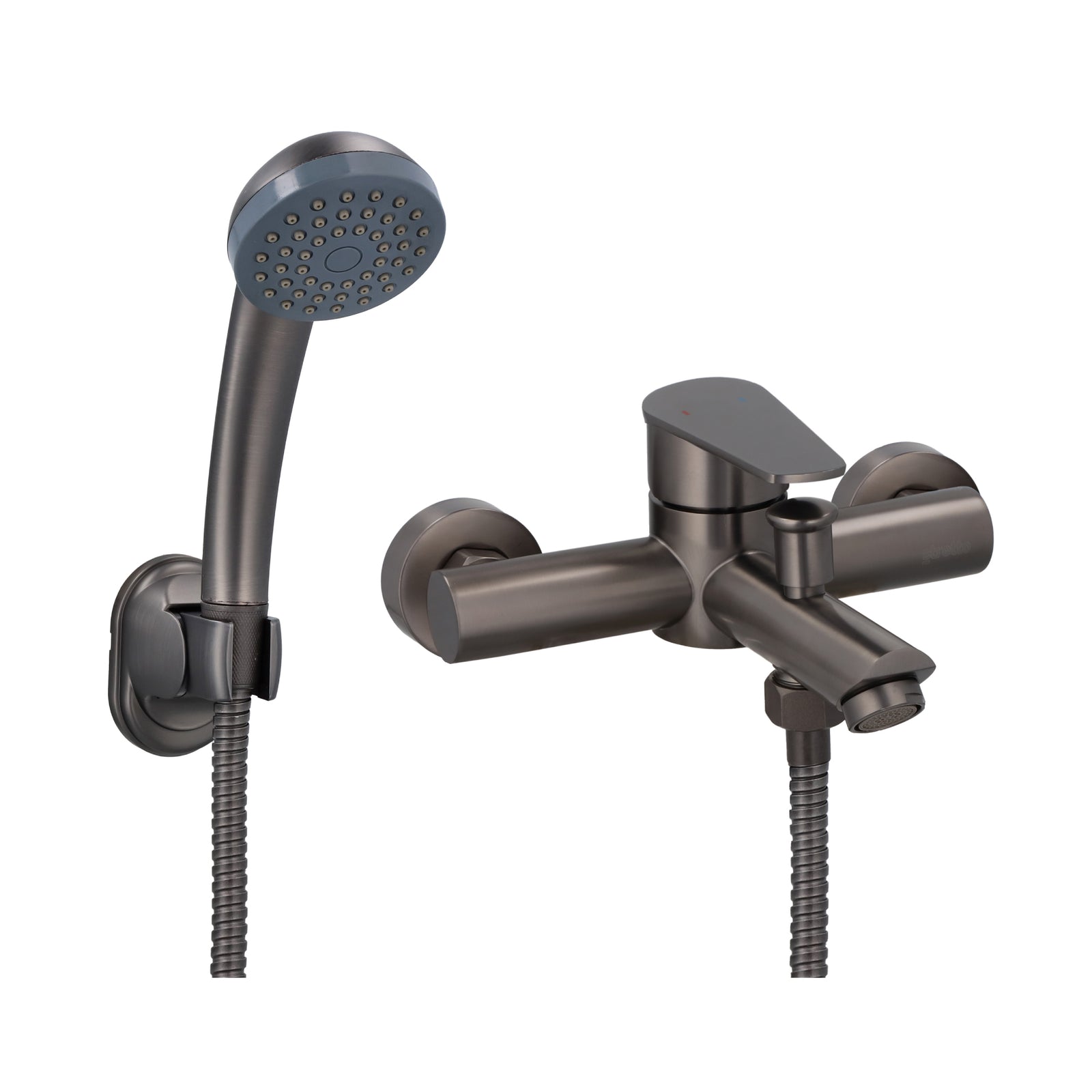 Monomando Tina Ducha Verceli Grafito Austral