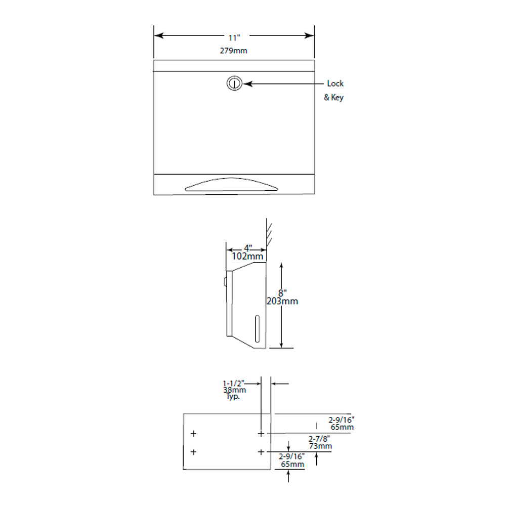 Dispensador papel manos