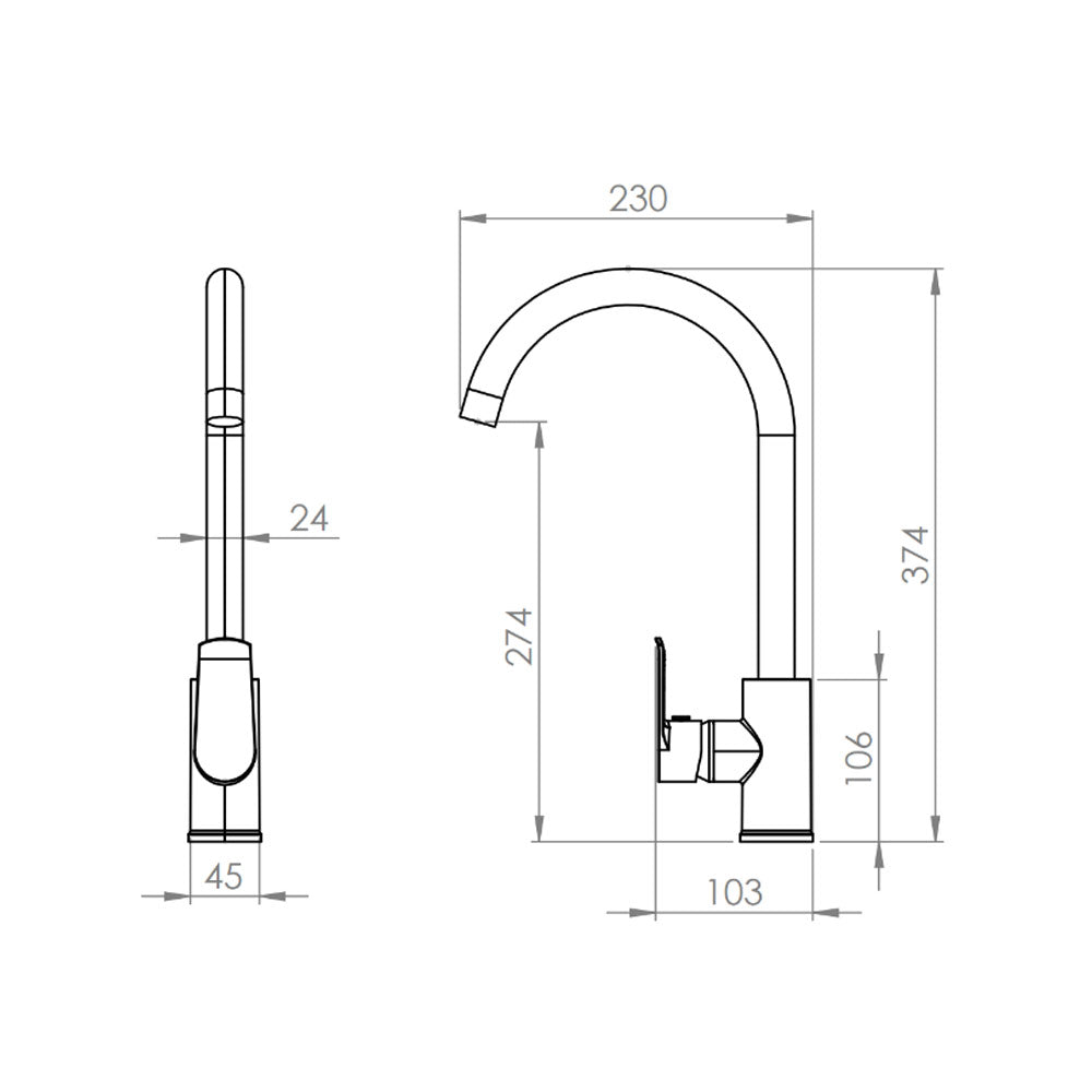 Monomando Lavaplatos New Giorigo Cromo