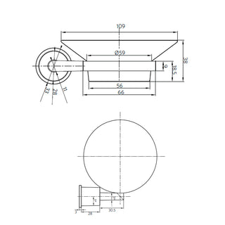 Porta Jabon SL