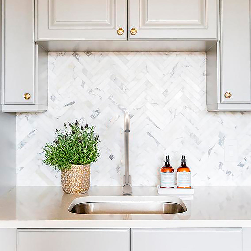 Monomando Lavaplatos Fiorenzo Inox Satinado