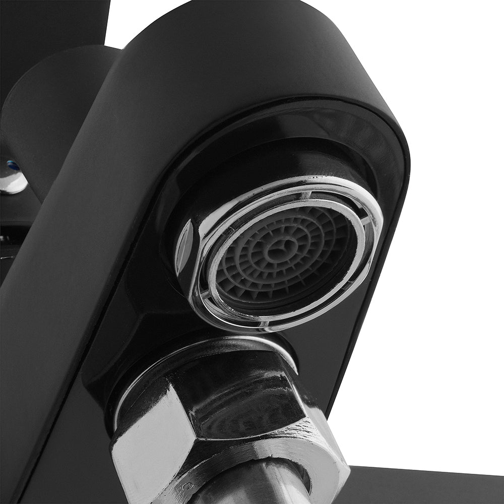 Monomando Tina Ducha Pádova Negro Mate