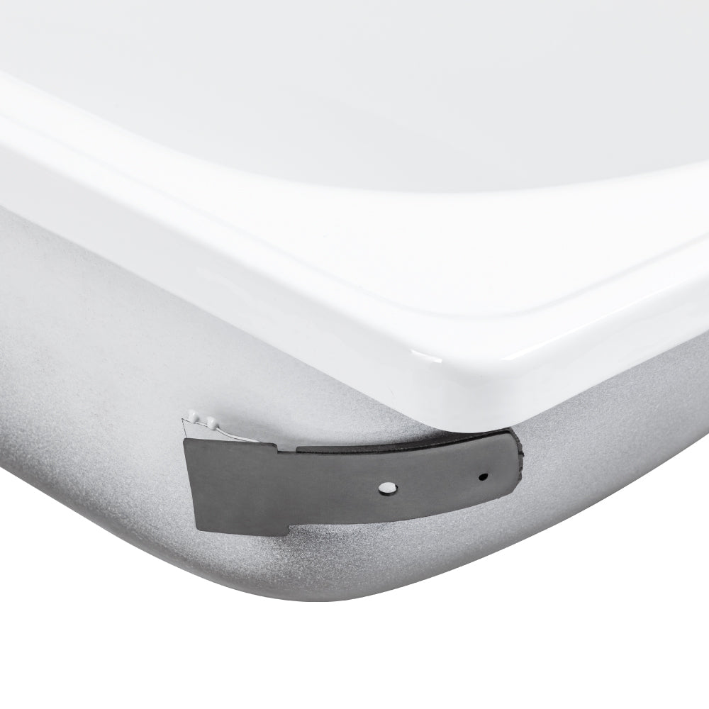 Tina Acero Antideslizante Atenea 70x36cm (1.3mm)