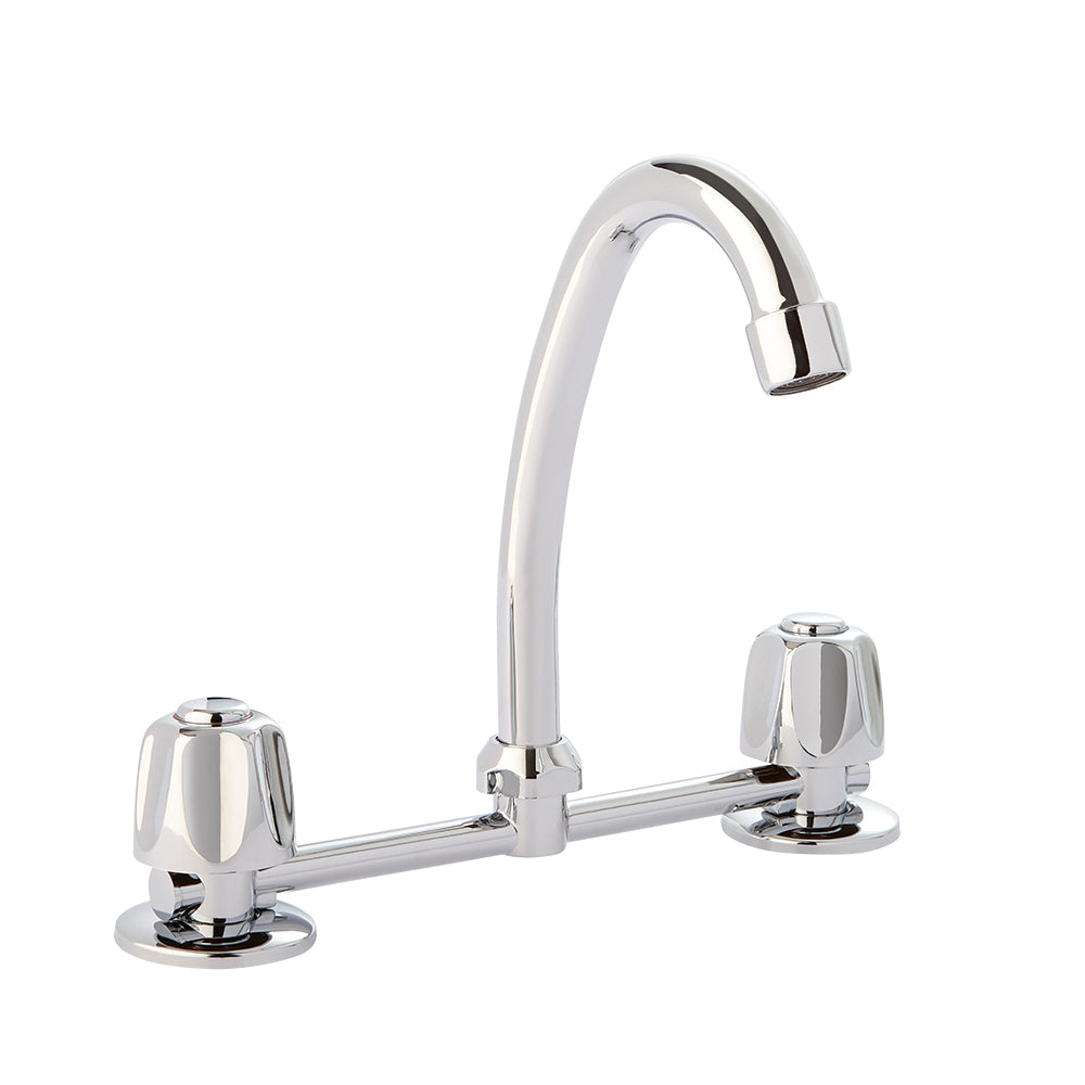 Combinación Lavaplatos 8&quot; Isabella Cromo