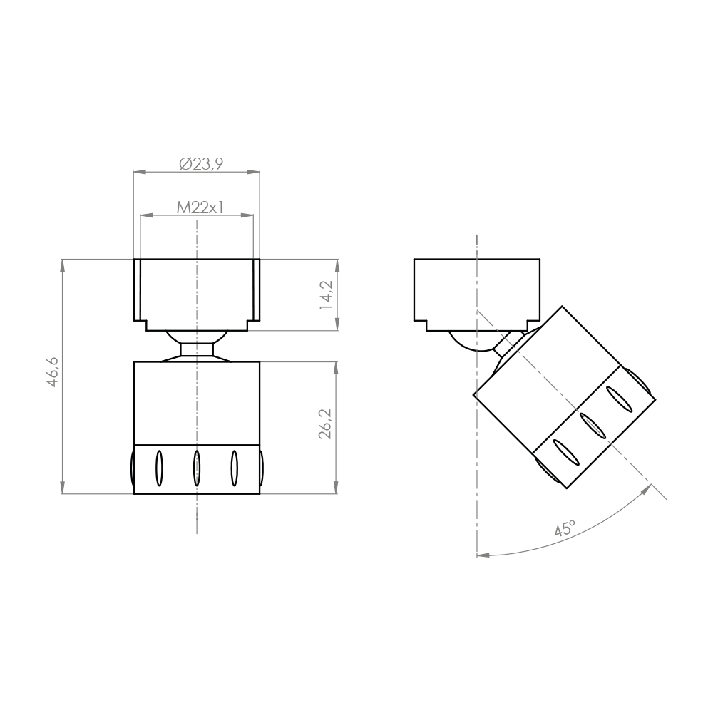 Aireador de dos funciones para cocina