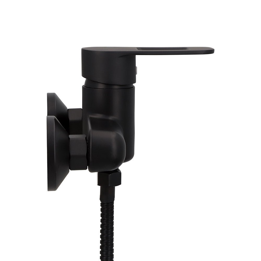 Monomando Ducha Verona Negro Mate