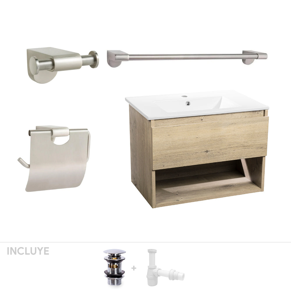 Pack Baño Castellón | Mueble + Accesorios